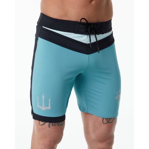 Must-Have Trident Competition Short - Teal Available for Immediate Shipping