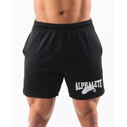 Must-Have Wolf Head Mesh Short 6" - Black Just Launched