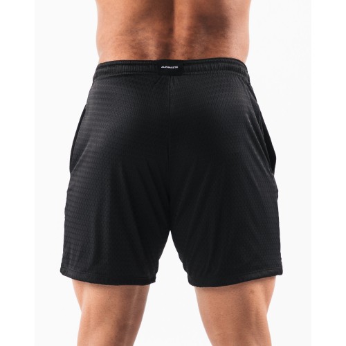 Must-Have Wolf Head Mesh Short 6" - Black Just Launched