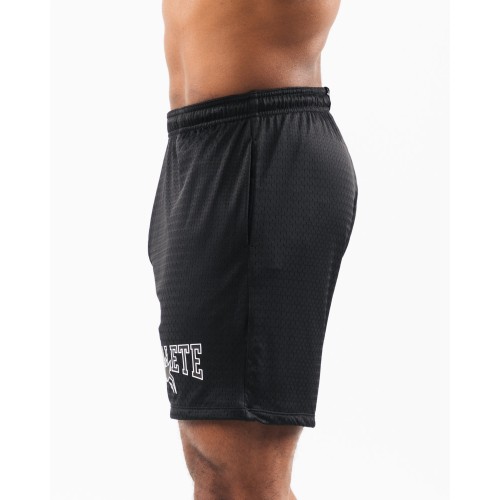 Must-Have Wolf Head Mesh Short 6" - Black / Sea Shell Available Now