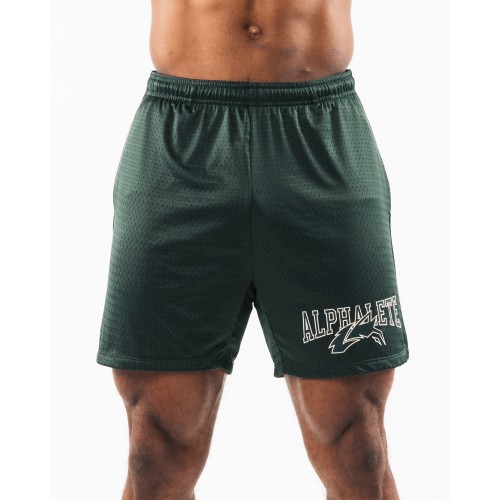 Must-Have Wolf Head Mesh Short 6" - Evergreen Hot New Item