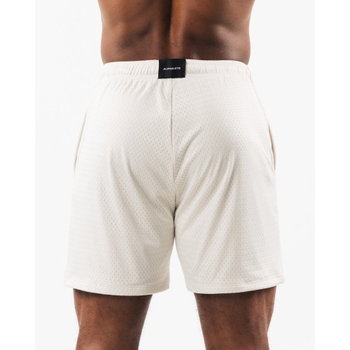 Must-Have Wolf Head Mesh Short 6" - Sea Shell - Brown Just In