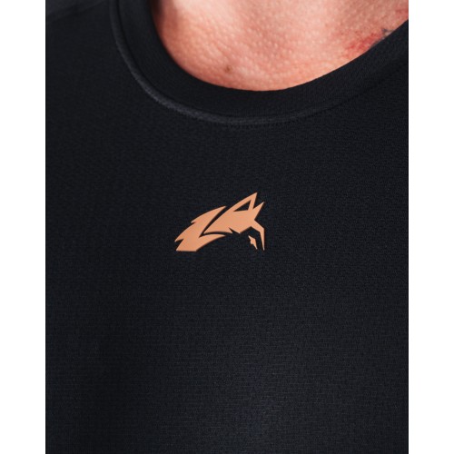 Must-Have Wolf Head Airtech Tee - Black In Stock