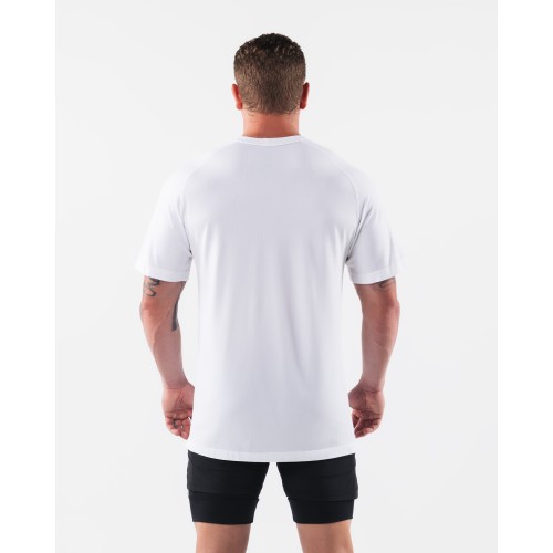 Must-Have Wolf Head Airtech Tee - White Latest Edition