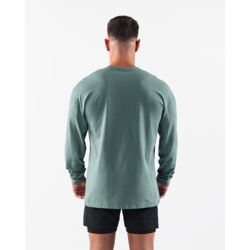 Must-Have Wolf Head LS Tee - Sage - Green Just In