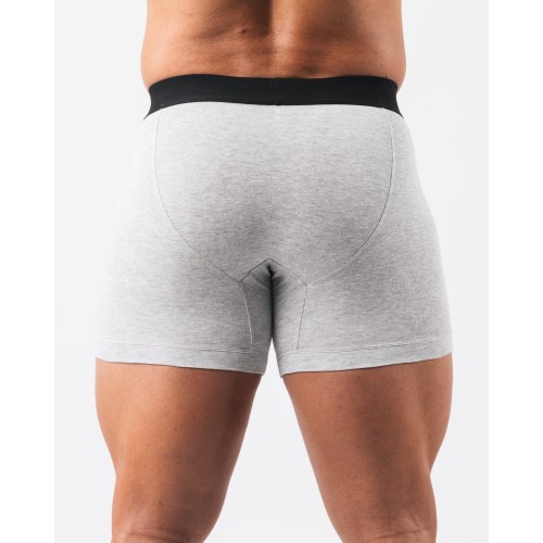 Must-Have Zero Classic Boxer Brief 2pk - Heather Grey Latest Edition