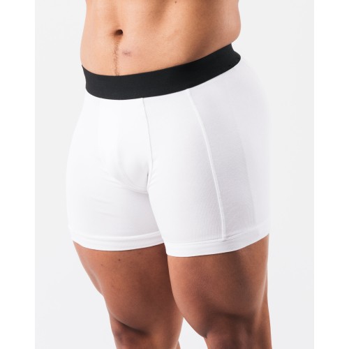 Must-Have Zero Classic Boxer Brief 2pk - White On Hand Now