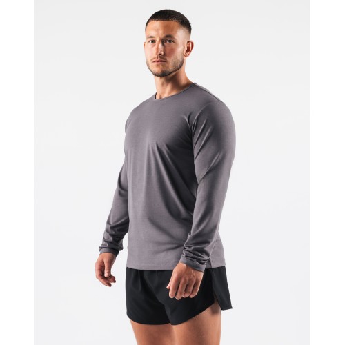 Must-Have Zero Classic LS Tee 2pk - Grey Immediate Availability