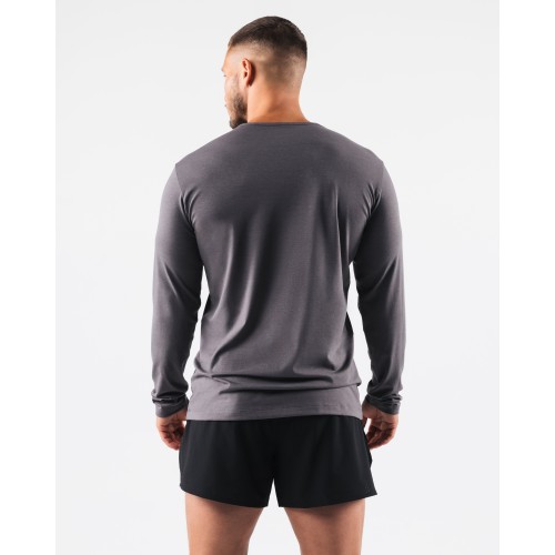 Must-Have Zero Classic LS Tee 2pk - Grey Immediate Availability