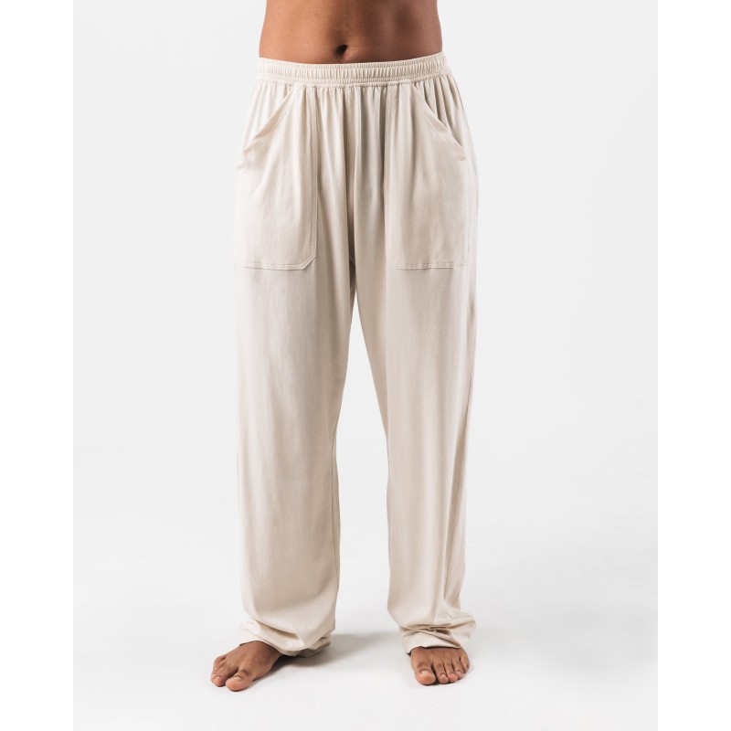 Must-Have Zero Classic Straight Leg Pant - Cream - Brown In Stock