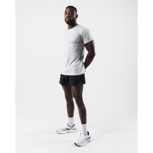 Must-Have Zero Classic Tee 2pk - Heather Grey