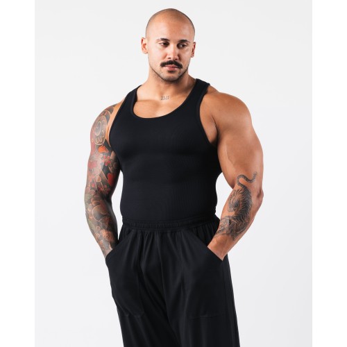 Must-Have Zero Ribbed Tank 2pk - Black Just Launched