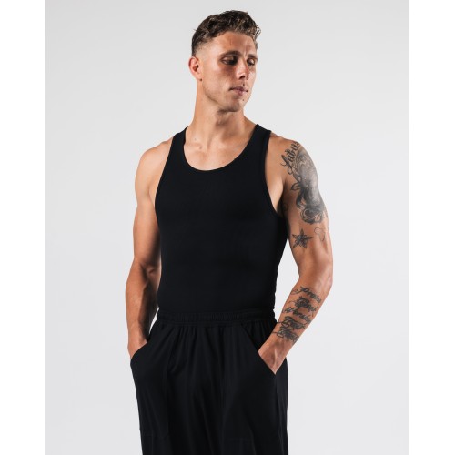 Must-Have Zero Ribbed Tank 2pk - Black Just Launched