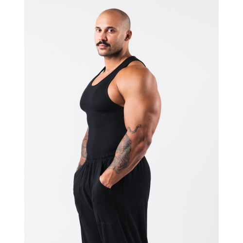 Must-Have Zero Ribbed Tank 2pk - Black Just Launched