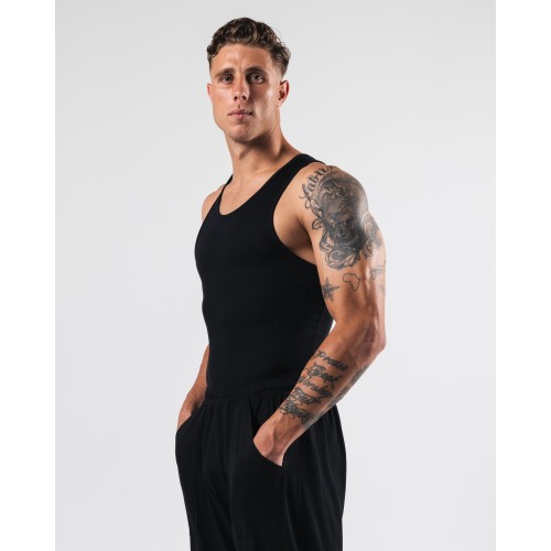 Must-Have Zero Ribbed Tank 2pk - Black Just Launched