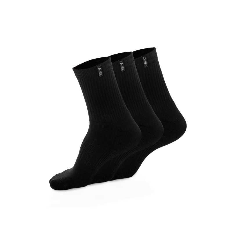 Must-Have Union Crew Sock 3pk - Black Fresh Release