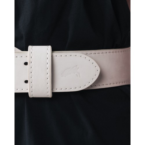 Must-Have Core Weightlifting Belt - Sea Salt - White Available Now