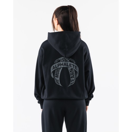 Must-Have Crest Hoodie - Black Hot New Item