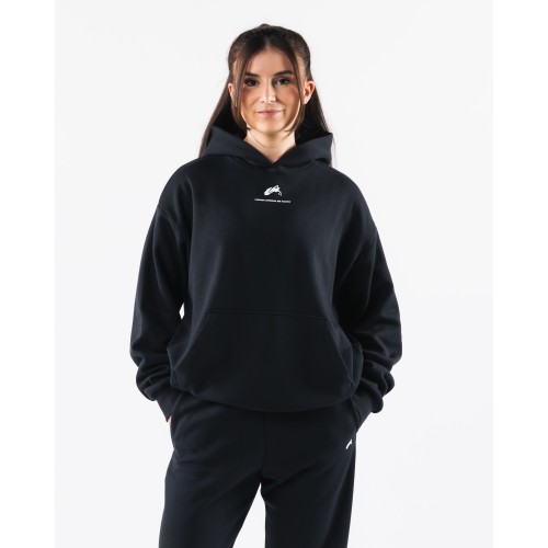 Must-Have Crest Hoodie - Black Hot New Item