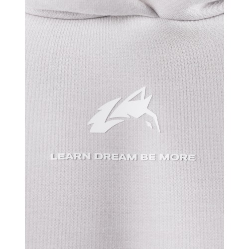 Must-Have Crest Hoodie - White Ash Ombre New Stock