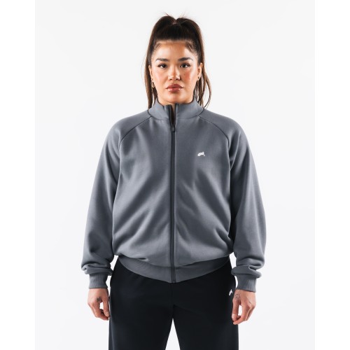 Must-Have Crest Zip Up - Ash - Grey Just In