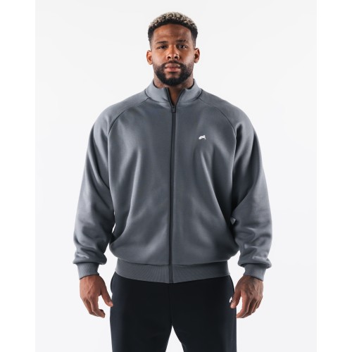 Must-Have Crest Zip Up - Ash - Grey Just In