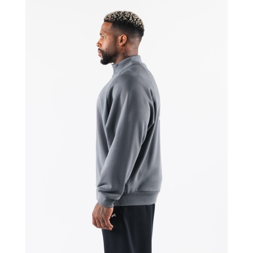 Must-Have Crest Zip Up - Ash - Grey Just In