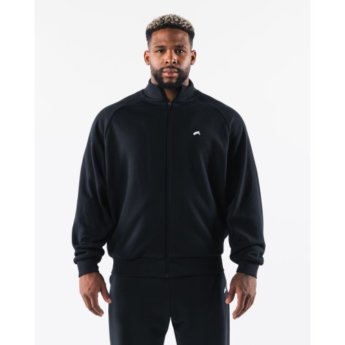 Must-Have Crest Zip Up - Black Available for Immediate Shipping