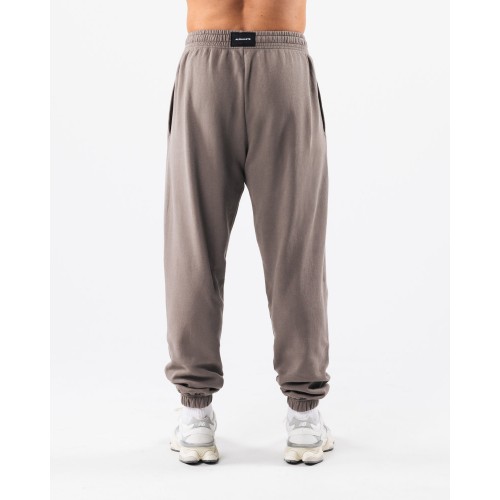 Must-Have Earth Dye Graphic Jogger - Ash - Grey Ready for Shipment