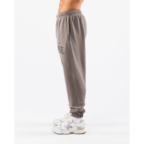 Must-Have Earth Dye Graphic Jogger - Ash - Grey Ready for Shipment