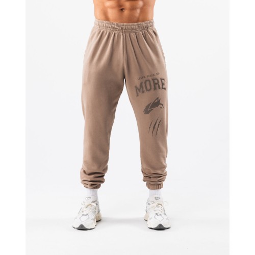 Must-Have Earth Dye Graphic Jogger - Mudstone - Brown On Hand Now