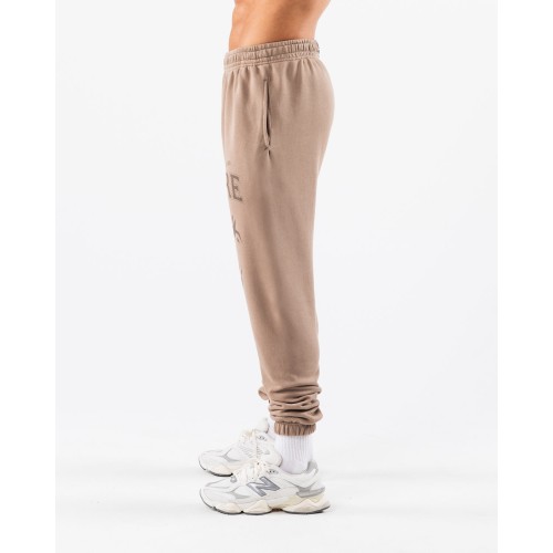 Must-Have Earth Dye Graphic Jogger - Mudstone - Brown On Hand Now