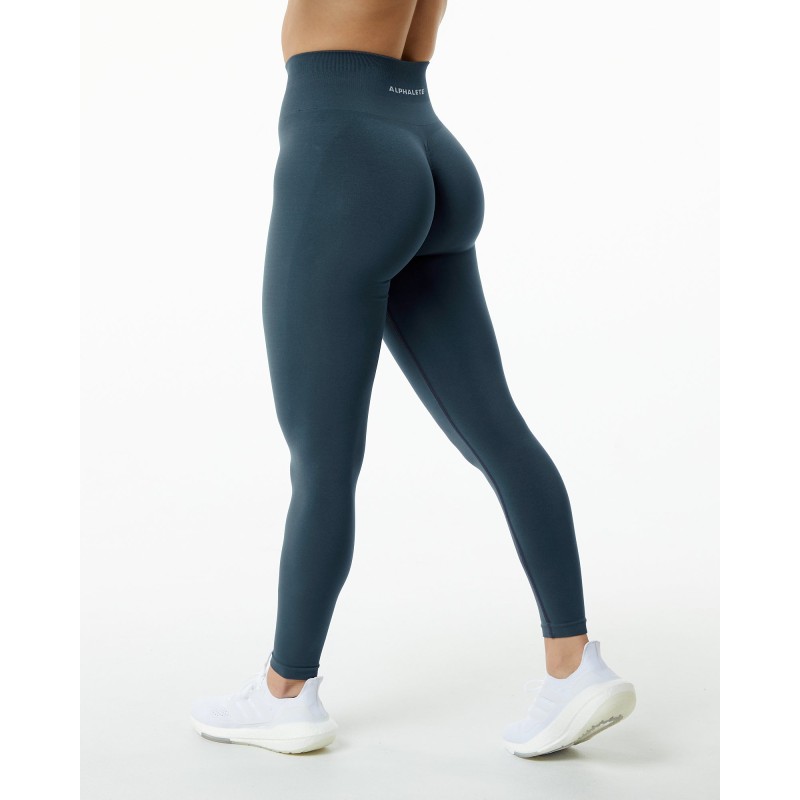 Must-Have Amplify Legging - Whale Blue Ready for Shipment