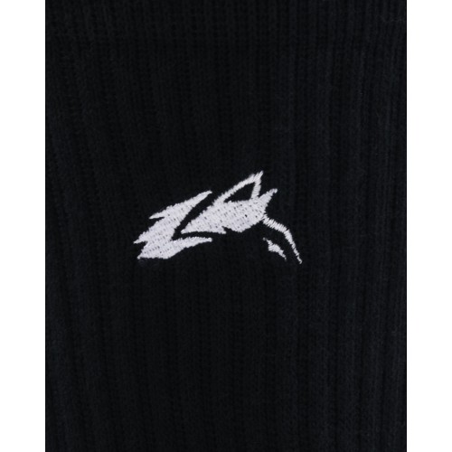 Must-Have Elite Wolf Head Crew Sock 6pk - Black Just In