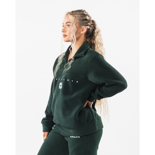 Must-Have King Quarter Zip - Evergreen - Green Hot New Item