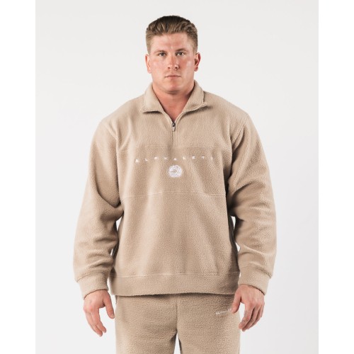 Must-Have King Quarter Zip - Linen - Brown New Collection