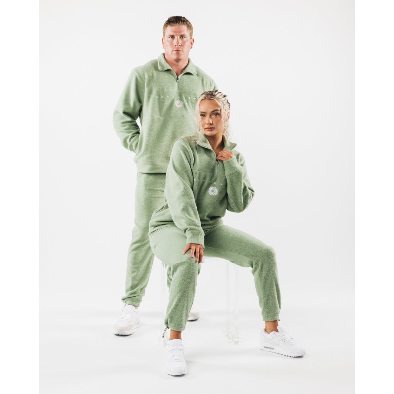 Must-Have King Quarter Zip - Sage - Green