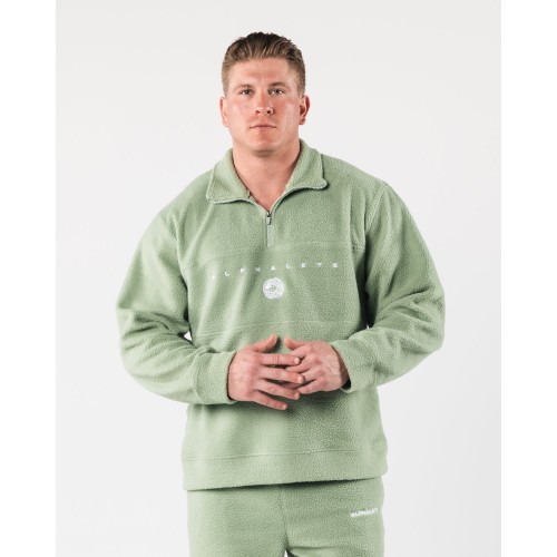 Must-Have King Quarter Zip - Sage - Green