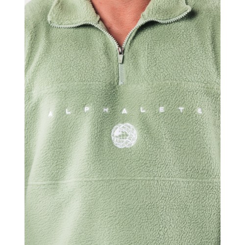 Must-Have King Quarter Zip - Sage - Green