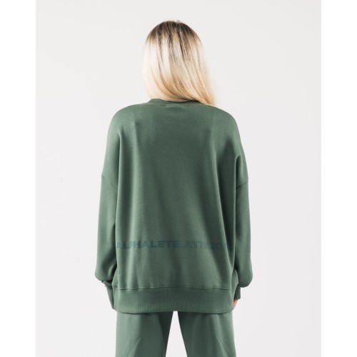 Must-Have Origin Crewneck - Serene - Green On Hand Now