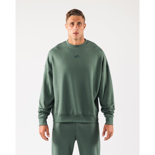 Must-Have Origin Crewneck - Serene - Green On Hand Now