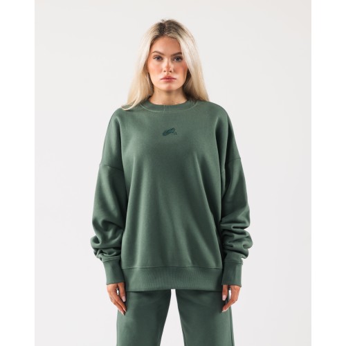 Must-Have Origin Crewneck - Serene - Green On Hand Now