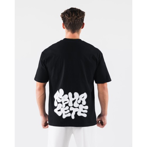 Must-Have Radial Blur Tee - Black On Hand Now