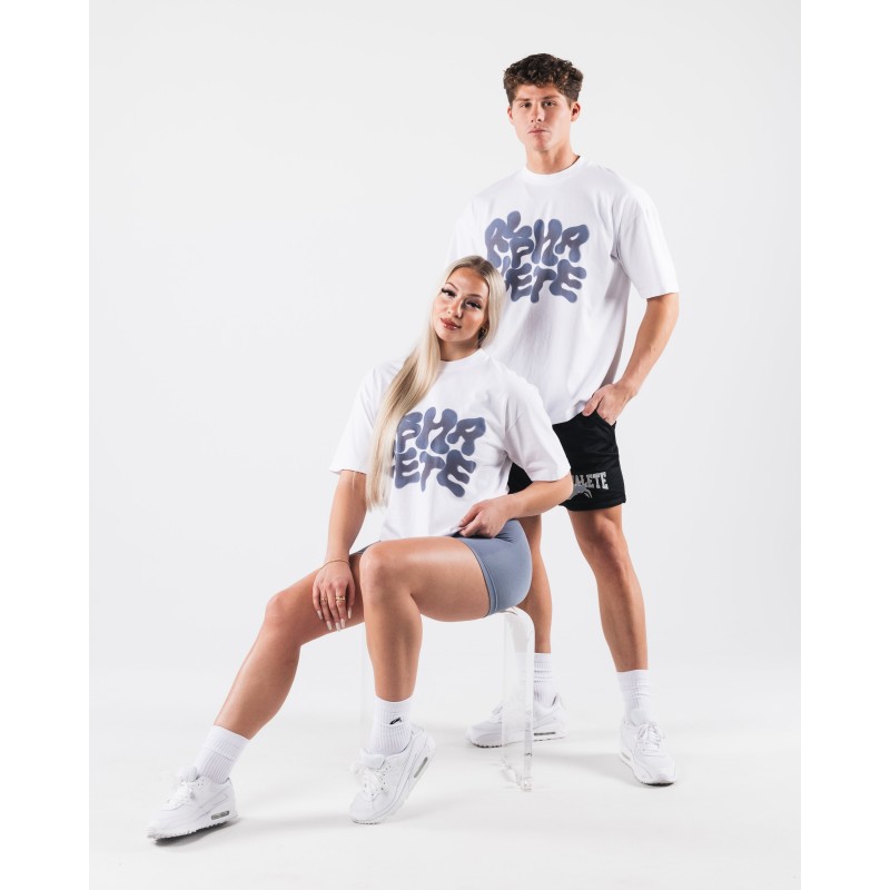 Must-Have Radial Blur Tee - White Fresh Release