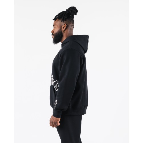 Must-Have Script Hoodie - Black Limited Stock