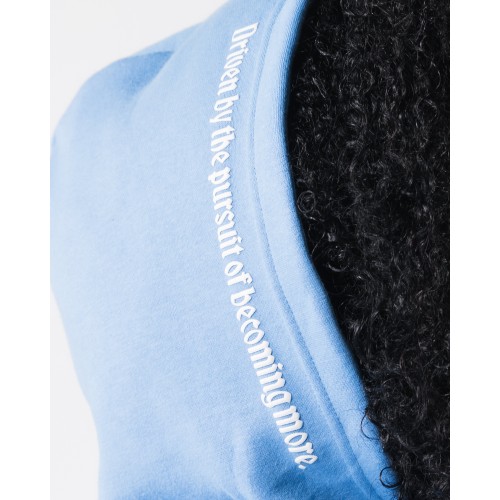 Must-Have Script Hoodie - Blue Immediate Availability