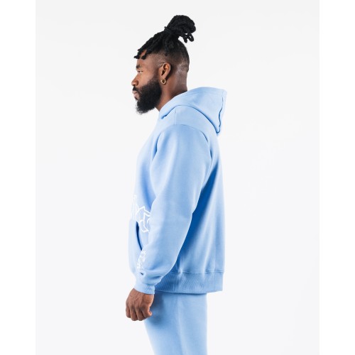 Must-Have Script Hoodie - Blue Immediate Availability