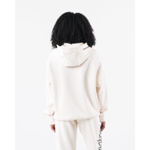 Must-Have Script Hoodie - Ivory - White Just Launched