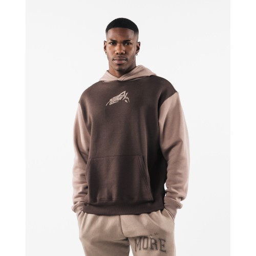 Must-Have Stencil Hoodie - Cashmere - Brown Just In