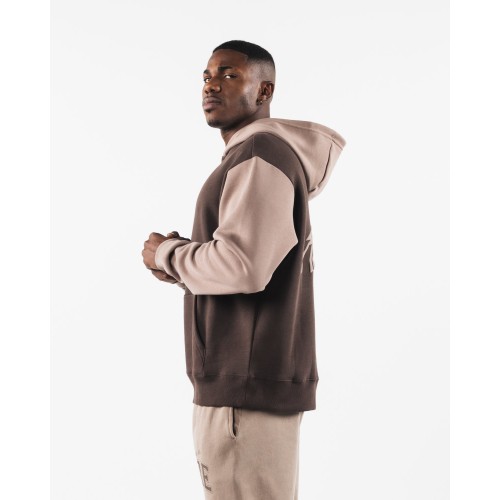 Must-Have Stencil Hoodie - Cashmere - Brown Just In